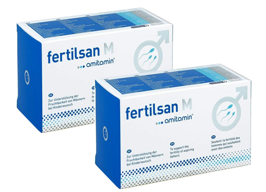 amitamin® fertilsan M (Capsules/Powder)-Award Winning Formula to Enhance Male Fertility (30 Days Supply)