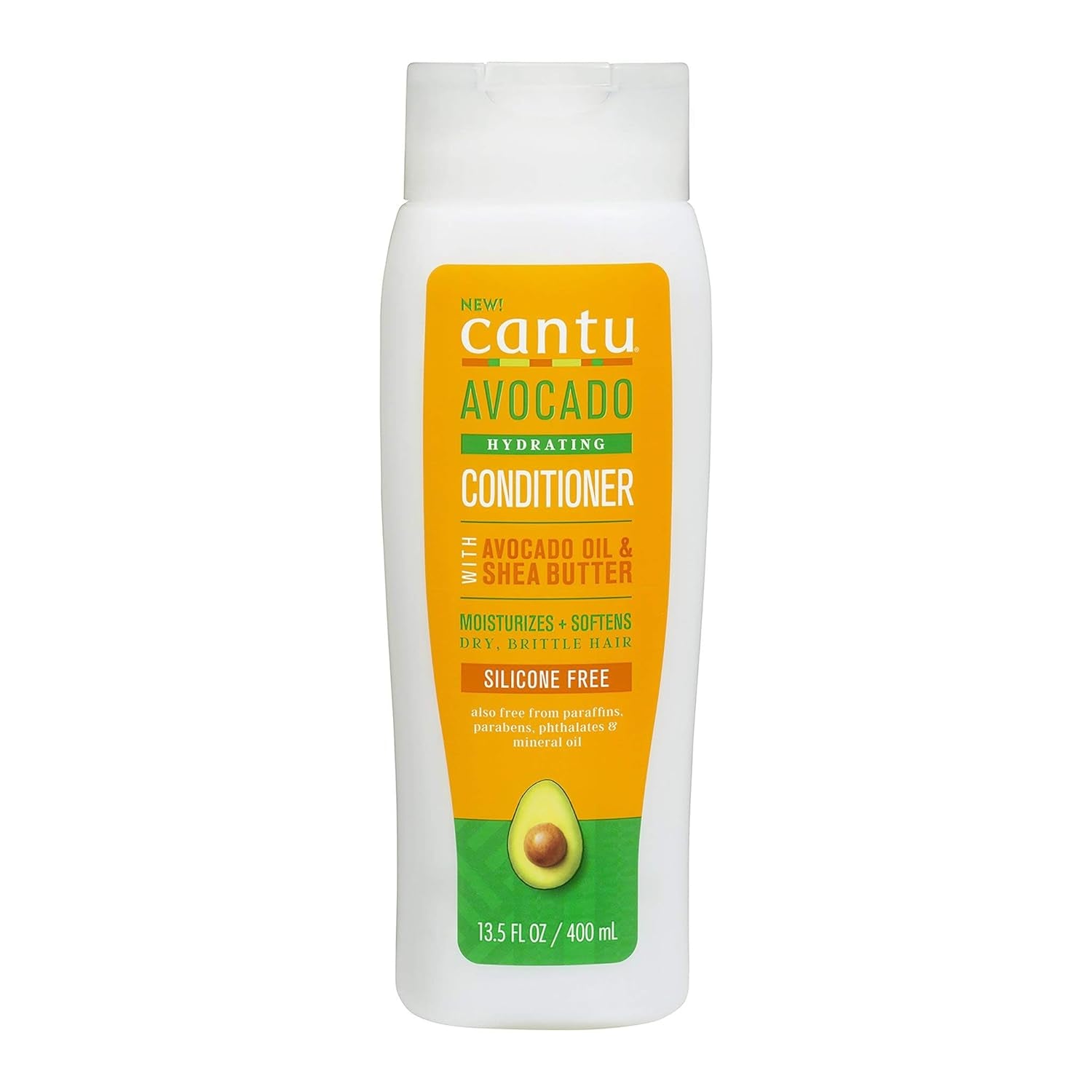 Cantu Avocado Hydrating Cream Conditioner, Sulfate-Free, 13.5 Ounce (Packaging May Vary)
