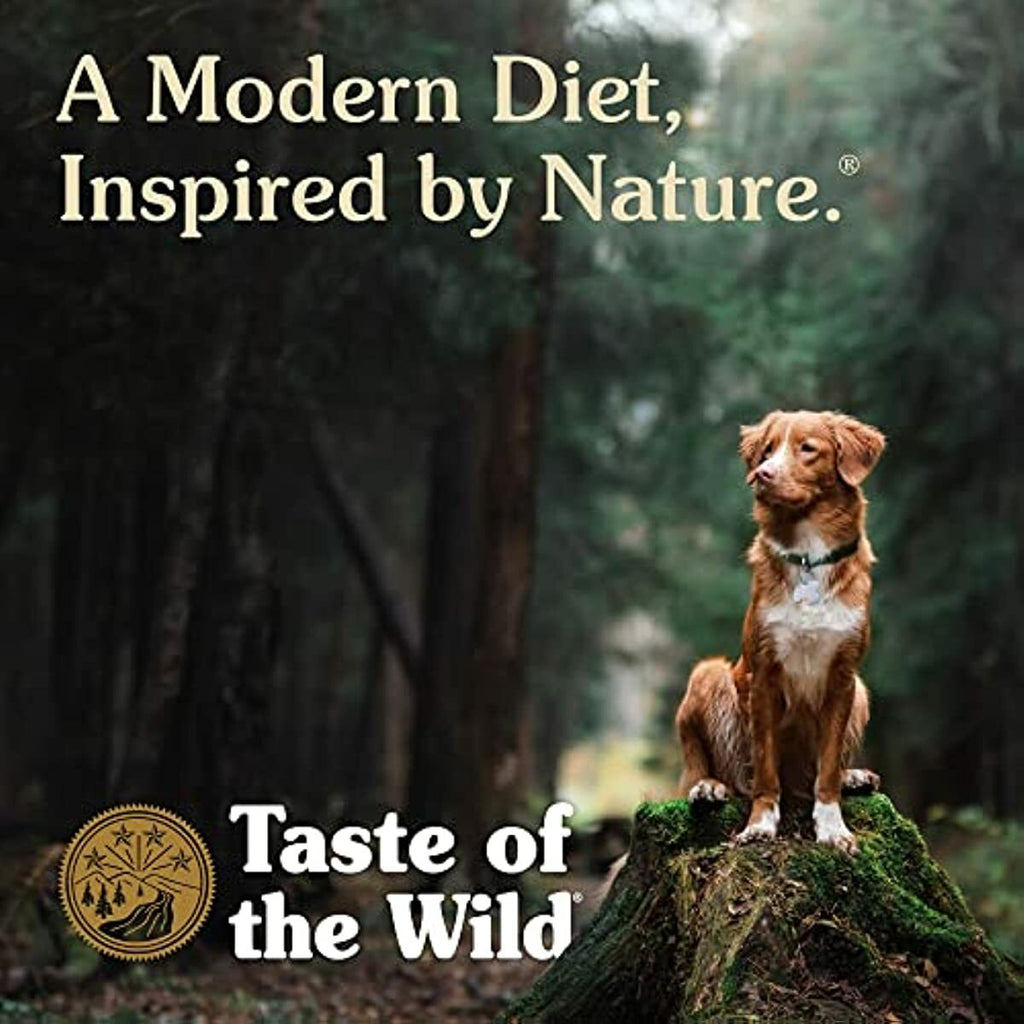 Taste of the Wild Grain Free High Protein Real Meat Recipe High Prairie Puppy Premium Dry Dog Food, 5lb